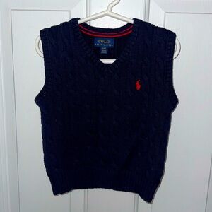 Polo Ralph Lauren Cable-Knit Cotton Sweater Vest - 4T
